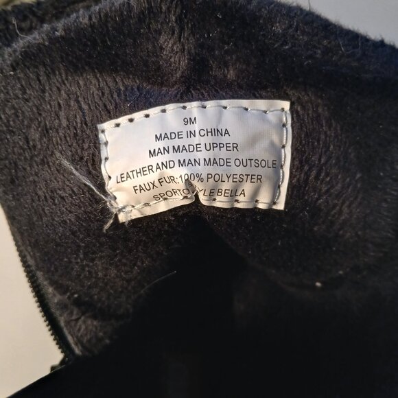 Sporto, Black waterproof boot. Size 9. NWT - Picture 8 of 10